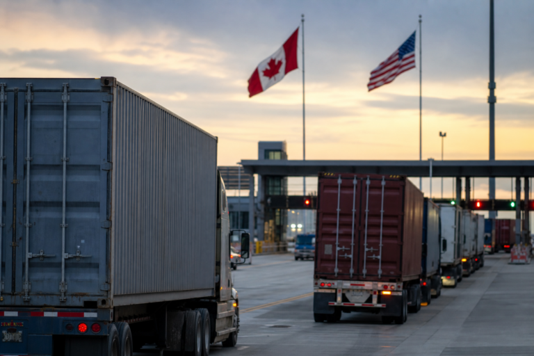 Editorial illustration for U.S. tariffs on $20 billion in Canadian goods take effect after trade talks collapse