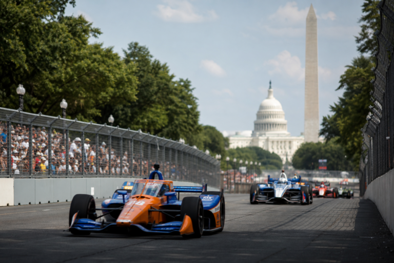 Editorial illustration for Washington’s First IndyCar Race Draws 3.28 Million Viewers on FOX