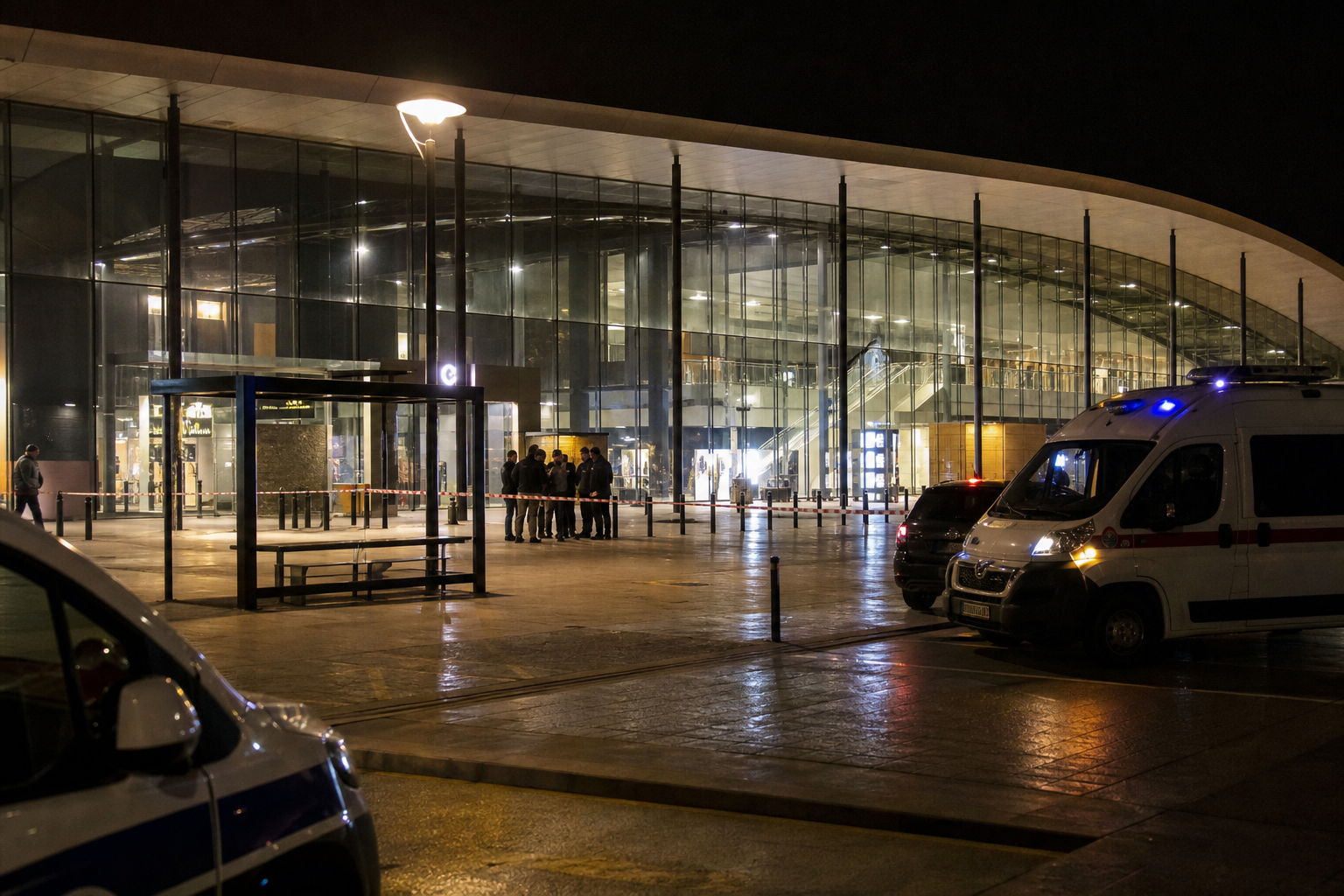 Editorial illustration for Two killed after driver hits pedestrians near Caen station