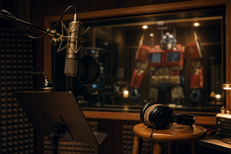 Editorial illustration for Peter Cullen, voice of Optimus Prime and Eeyore, dies at 85