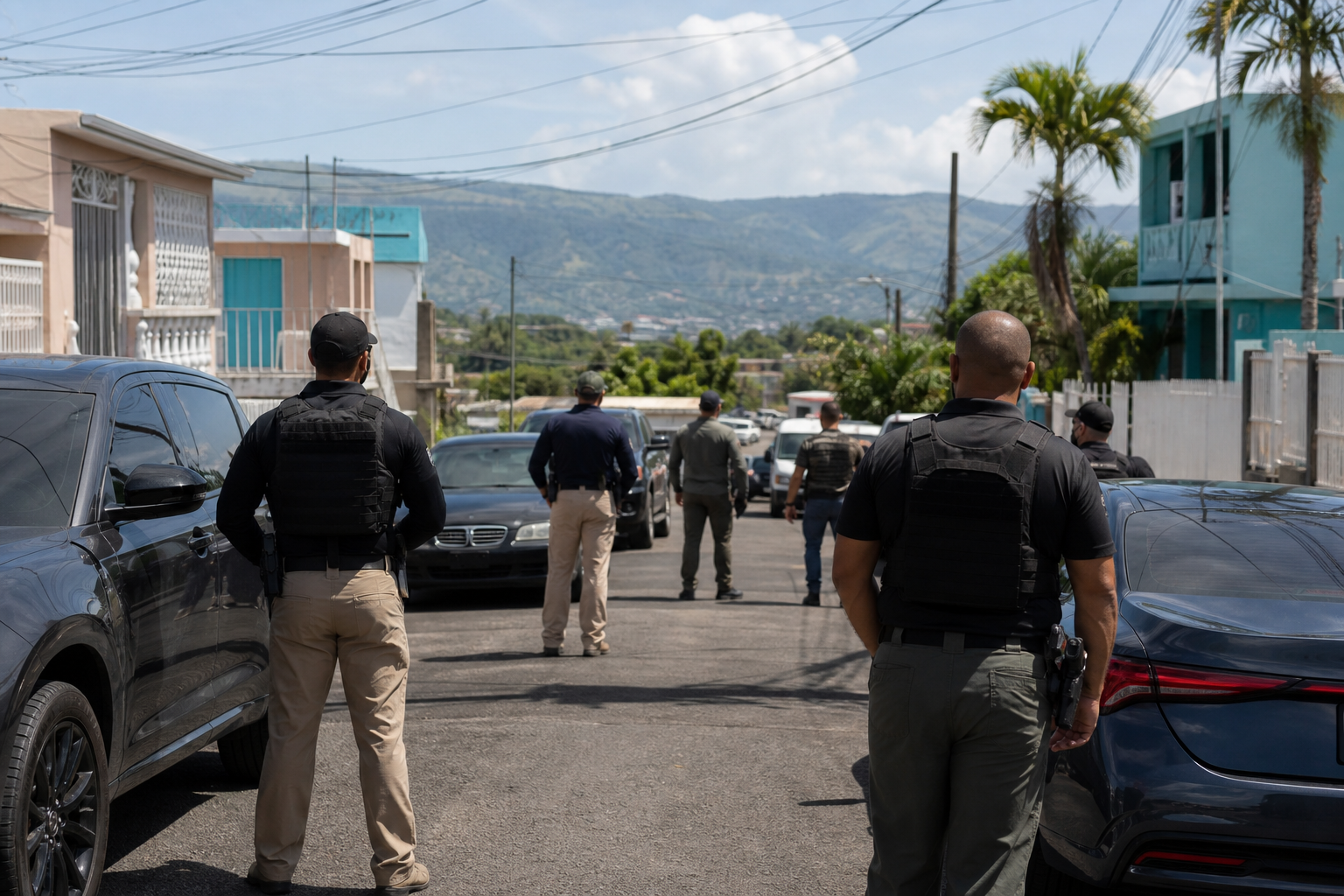 Editorial illustration for Justice Department charges 81 people in Puerto Rico gang investigation