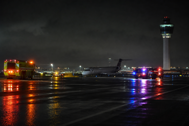 Editorial illustration for FAA Moves to Fire Two LaGuardia Controllers After Fatal Air Canada Runway Collision