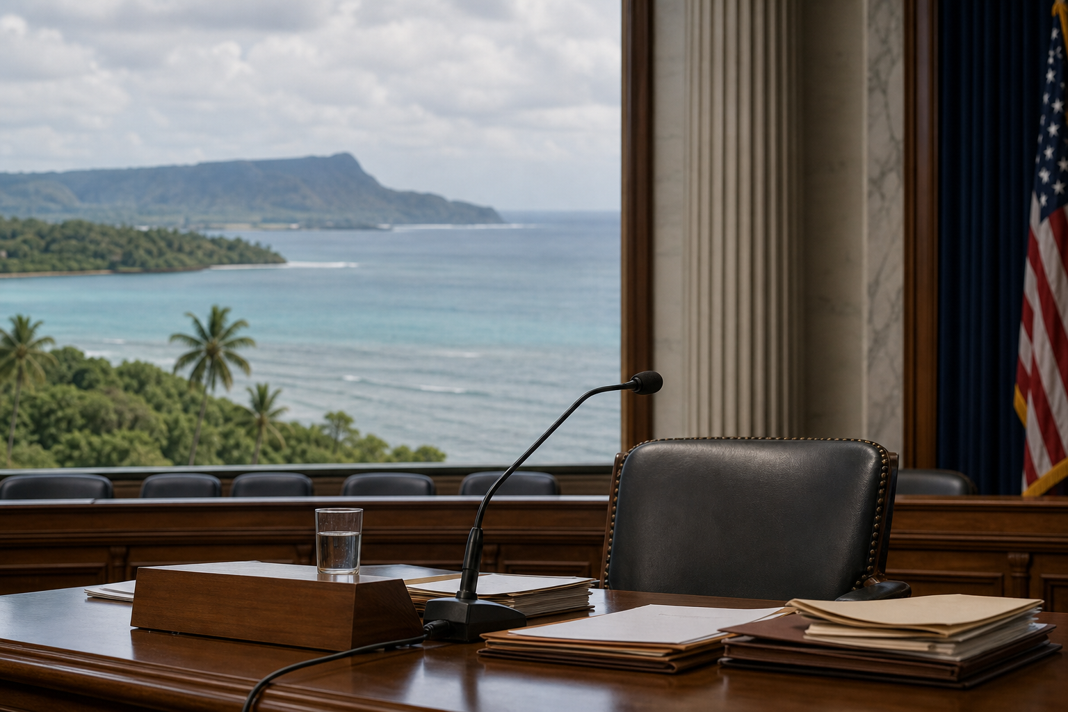Editorial illustration for Documents clash with RFK Jr.’s Senate account of 2019 Samoa trip