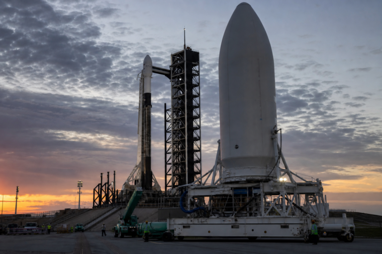 Editorial illustration for NASA Targets Sunday Launch for Roman Space Telescope