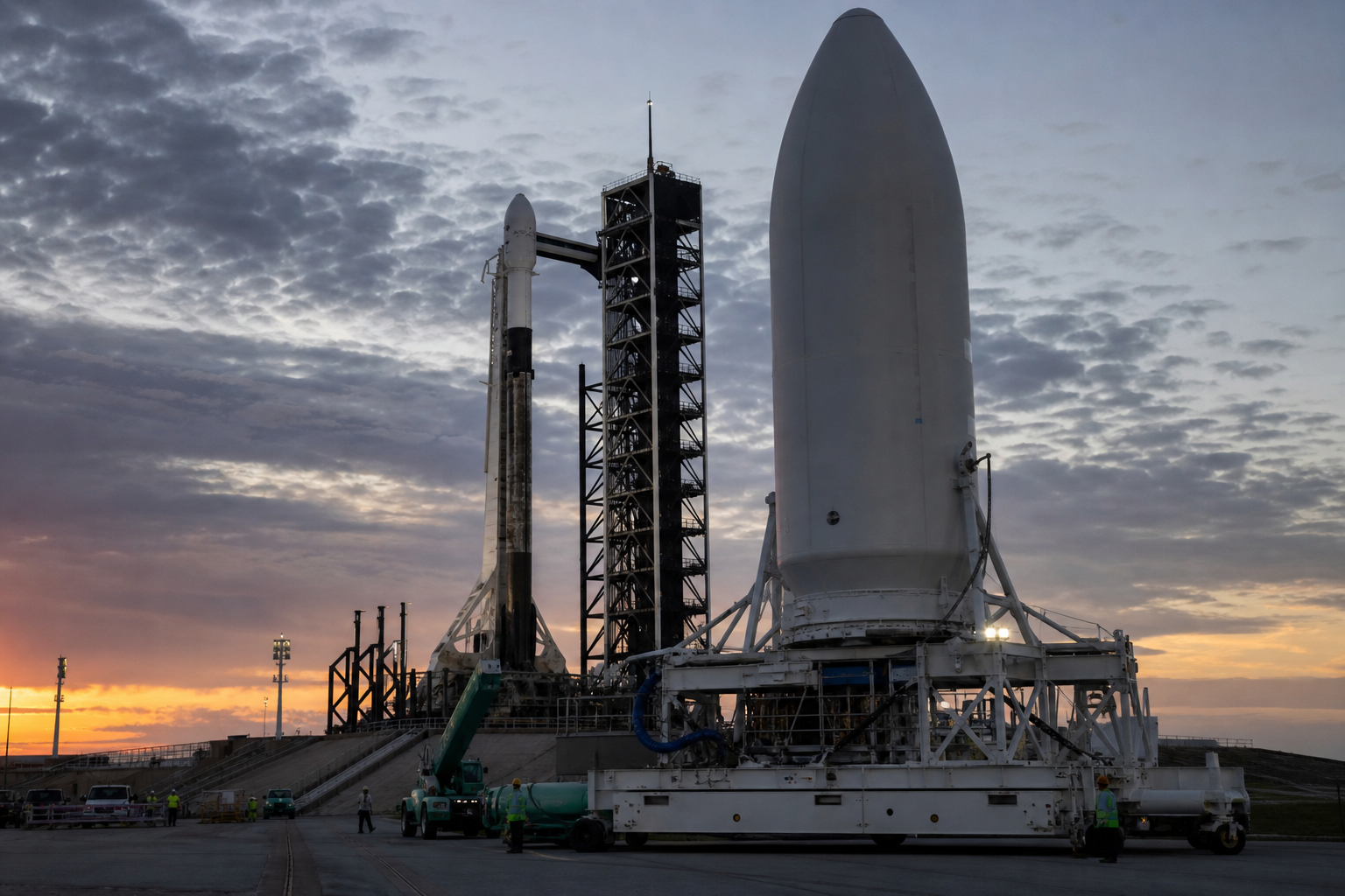 Editorial illustration for NASA Targets Sunday Launch for Roman Space Telescope