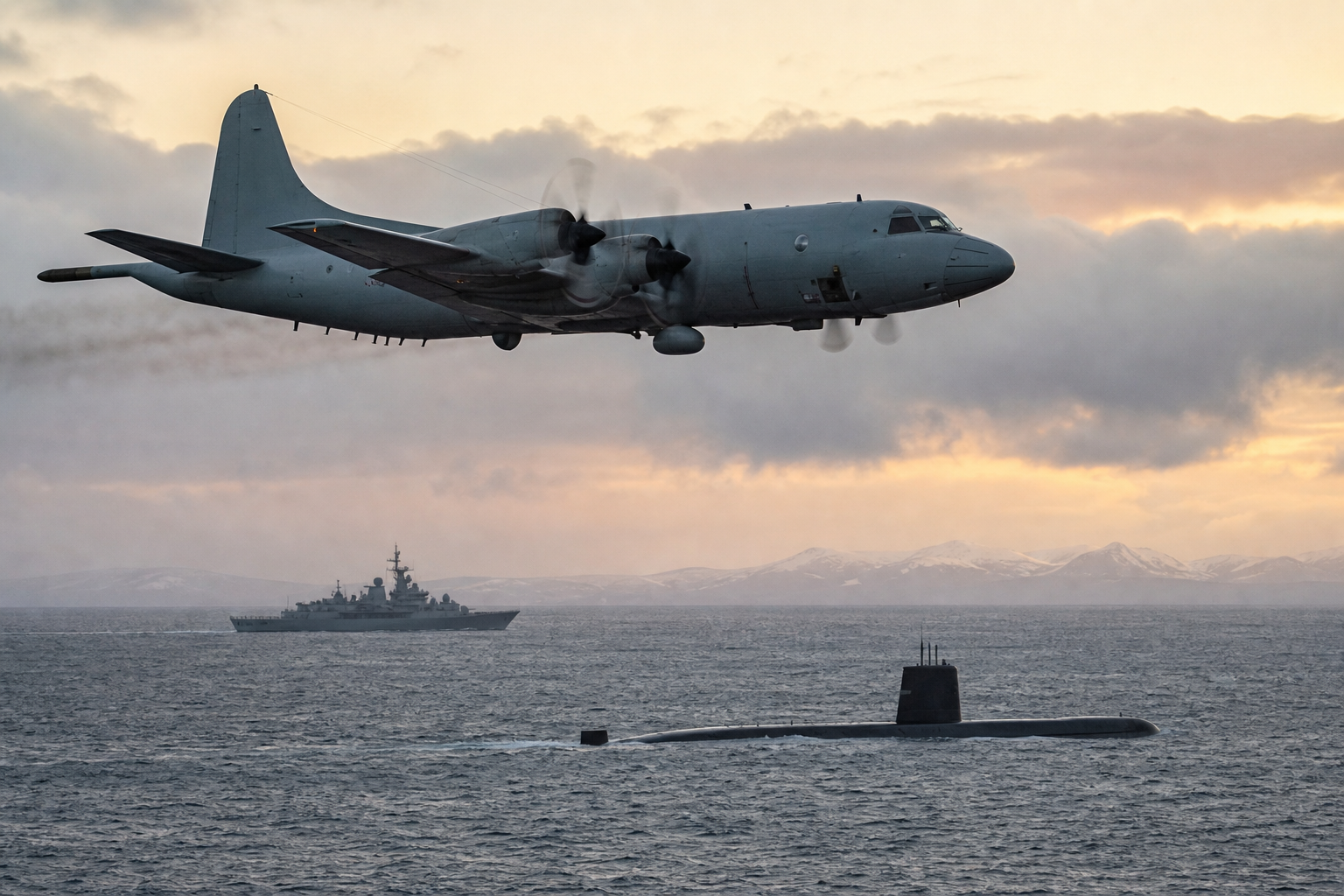 Editorial illustration for NATO Says Russia’s Stealthier Submarines Are a Bigger Threat Than at Any Point Since the Cold War