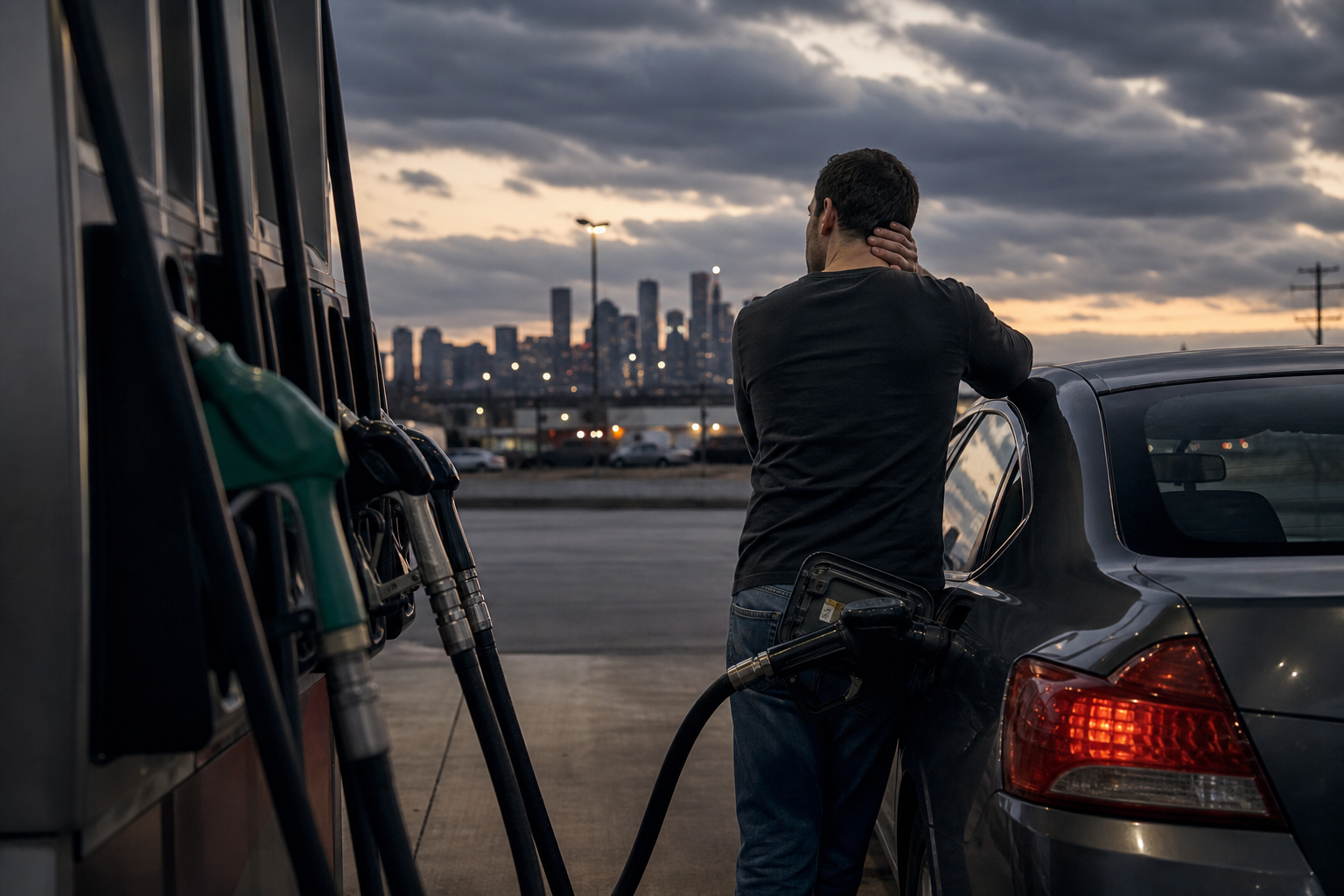 Editorial illustration for Oil Nearly Hit $100 After Saudi Attacks, Putting Inflation and the 2026 Midterms Back on Edge