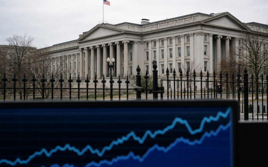 Editorial illustration for Treasury Sets $6 Billion Bond Buyback as Long-Term Borrowing Costs Keep Rising