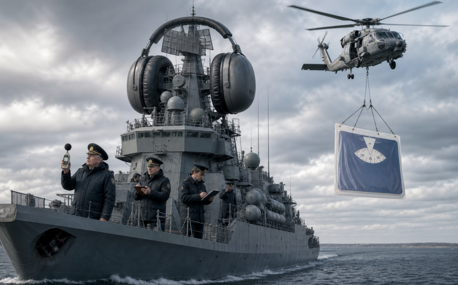 Editorial illustration for Russian Navy Issues Danish Helicopters a Quiet-Hours Permit