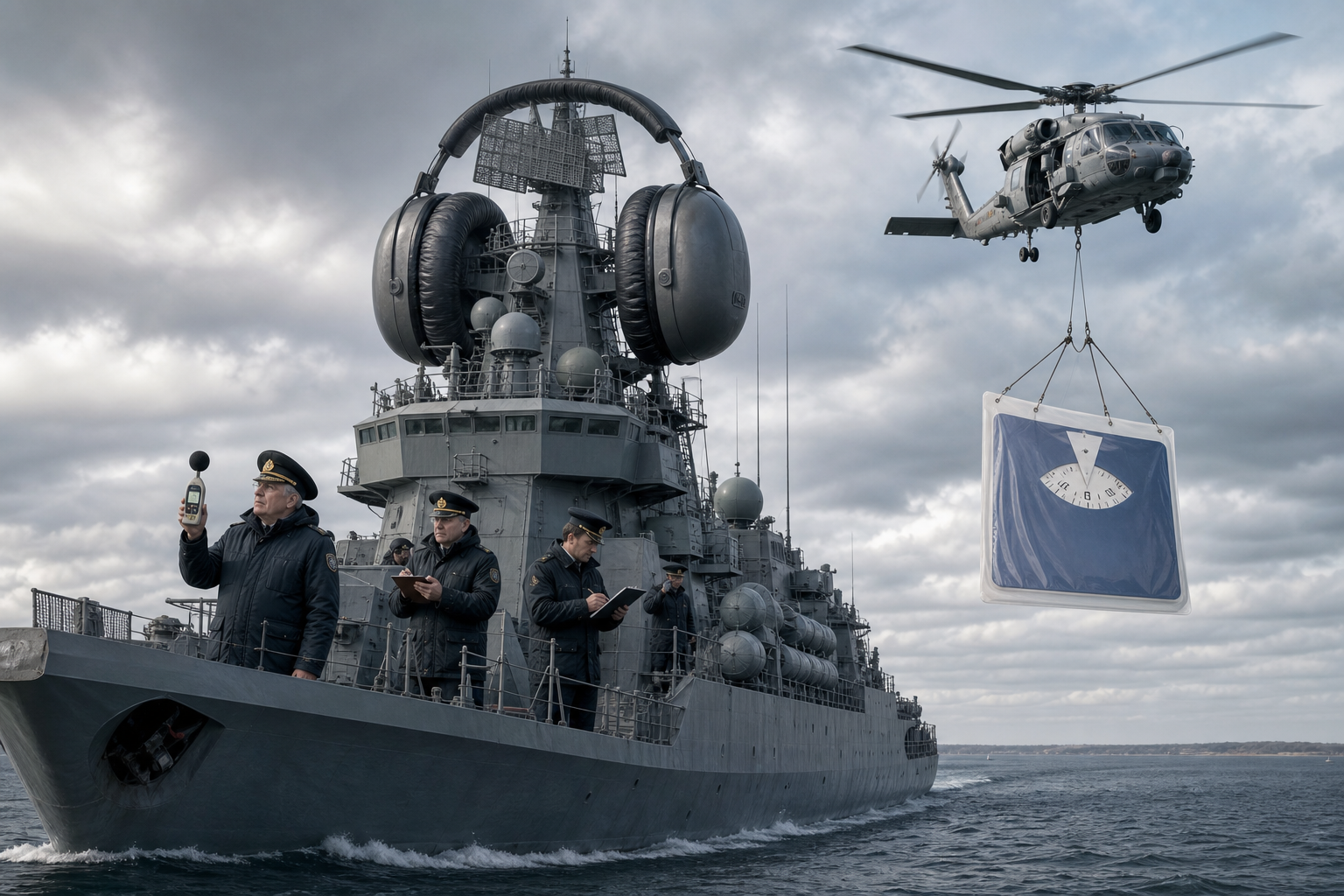 Editorial illustration for Russian Navy Issues Danish Helicopters a Quiet-Hours Permit