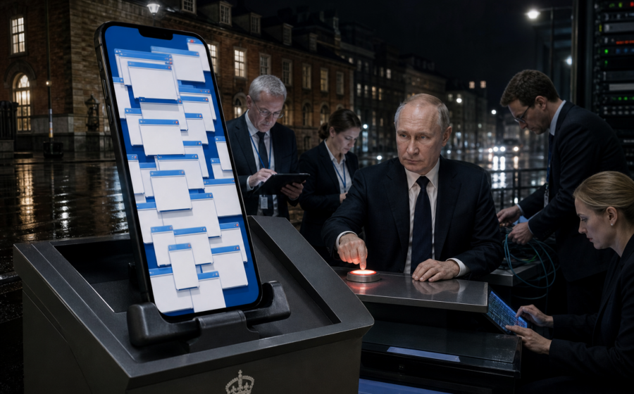 Editorial illustration for Russia Threatens Denmark With 400,000 Uncloseable Parking-App Pop-Ups