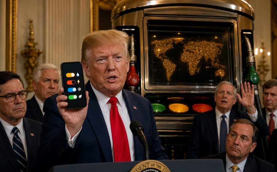 Editorial illustration for Trump Turns Russian Diesel Into a Premium Values Add-On