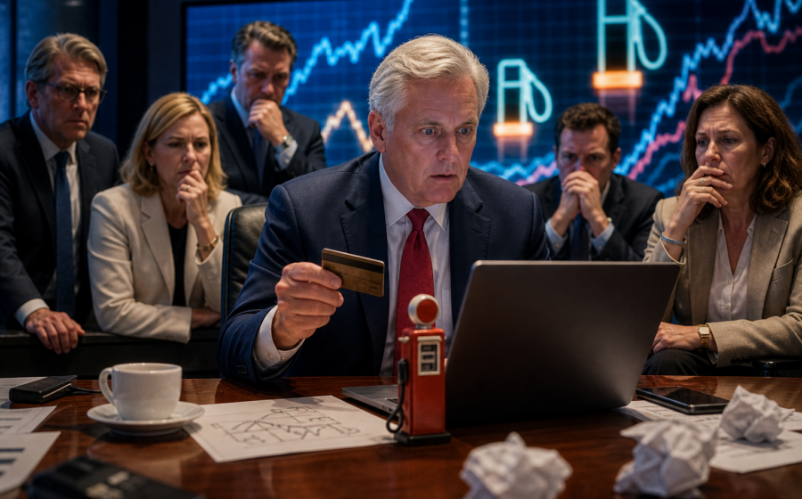 Editorial illustration for Republicans Discover the Word ‘Affordability’ Now Has Surge Pricing