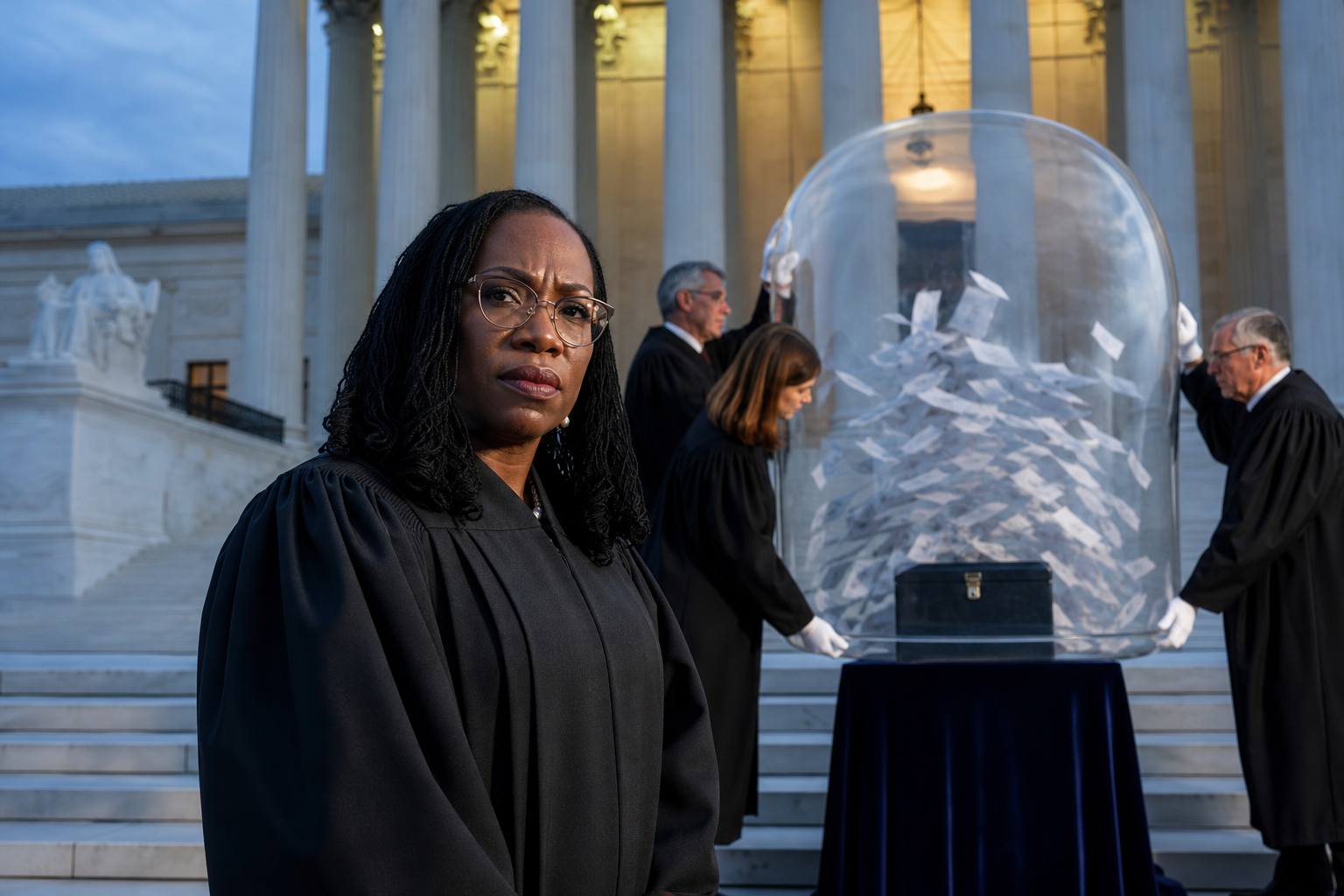 Editorial illustration for Supreme Court Declares Voter Confusion a Protected Election Tradition
